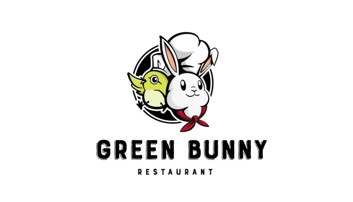 green bunny: restaurant identity design