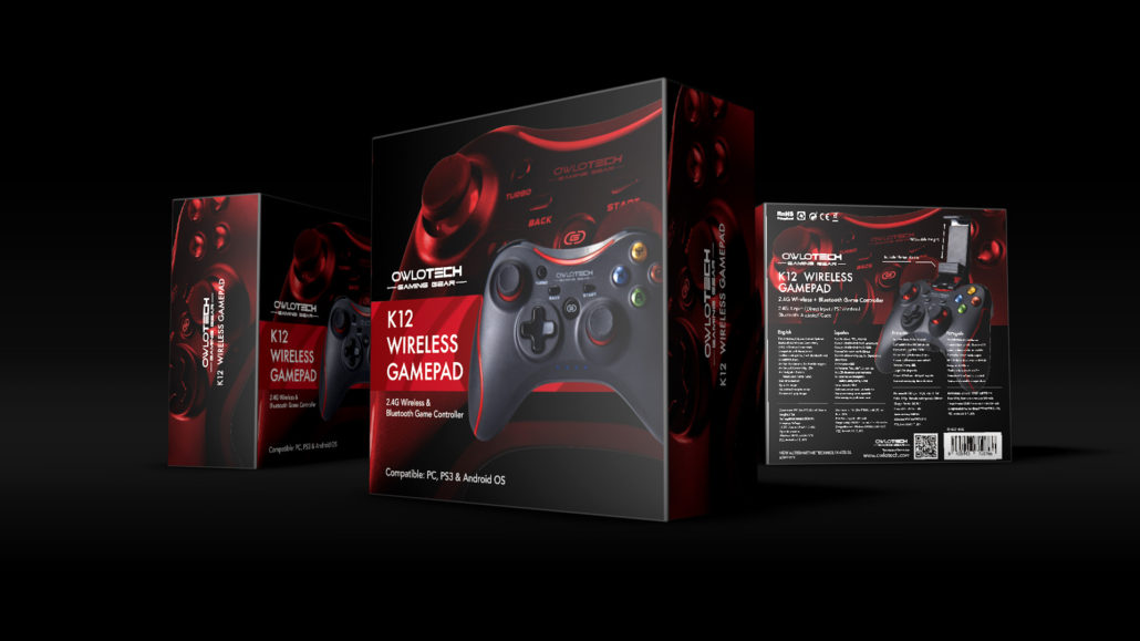 Gamepad package design - Goodway Design | 可為設計